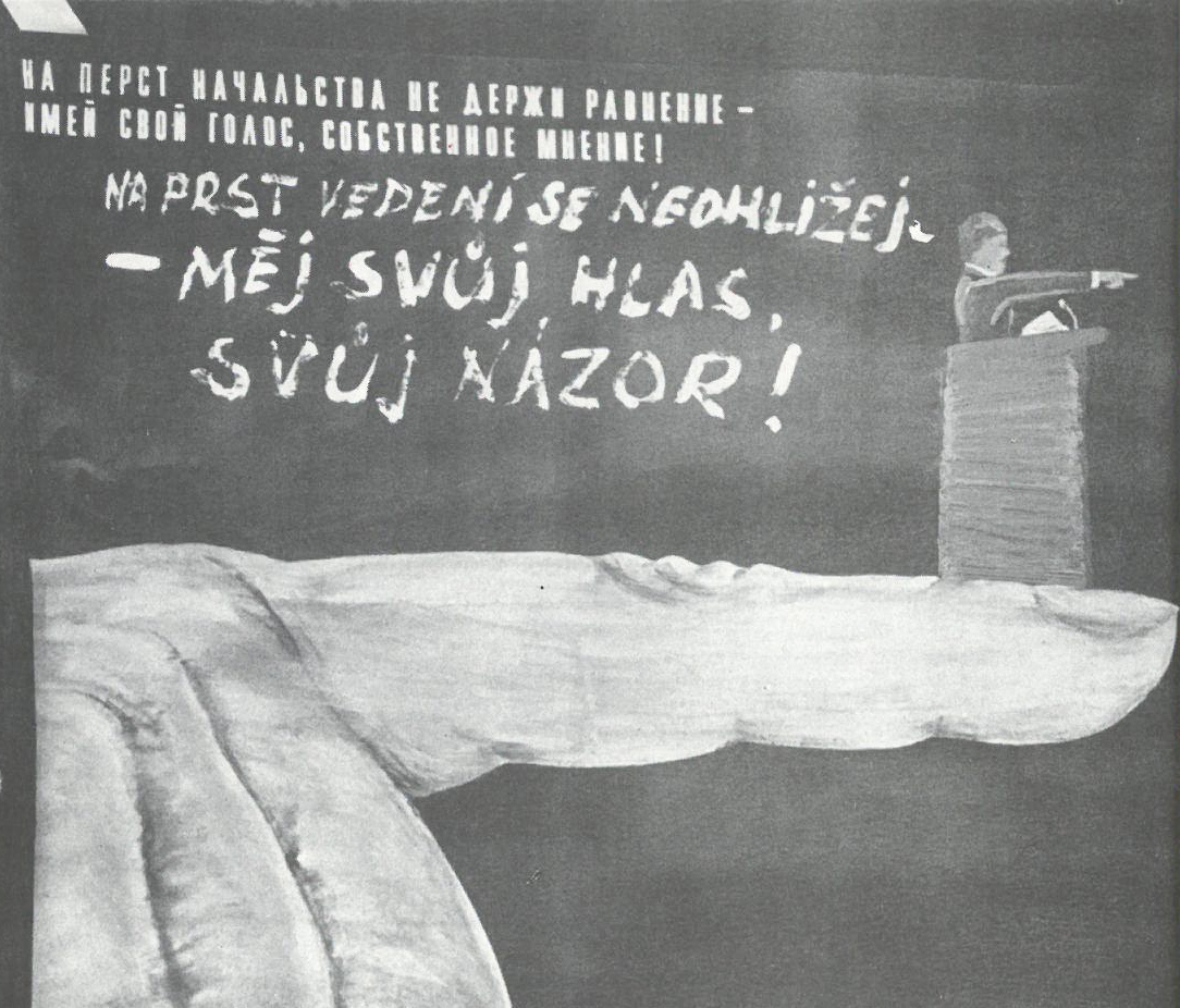 Měj svůj hlas, svůj názor!. 1990. Občanské fóry, usporiadali Jaromír Hořec a Ivan Hanousek, Odeon, Praha 1990
